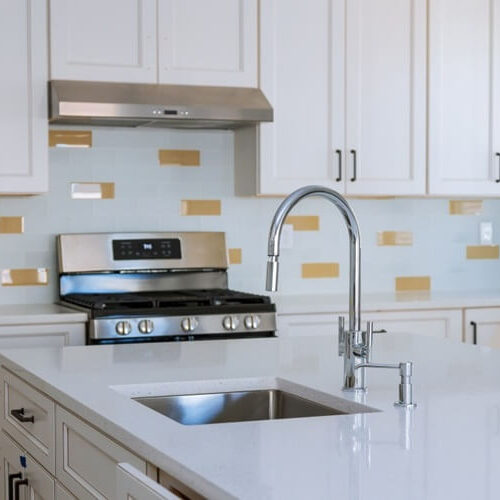 new kitchen sink installation on Napier Street