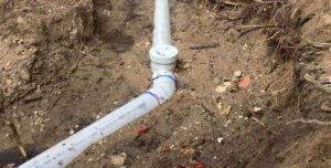 burst pipe backyard fix Woodland Street, Strathmore