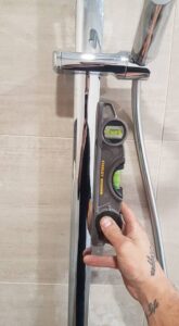 testing water pressure system in bathroom -Railway Parade, Gladstone